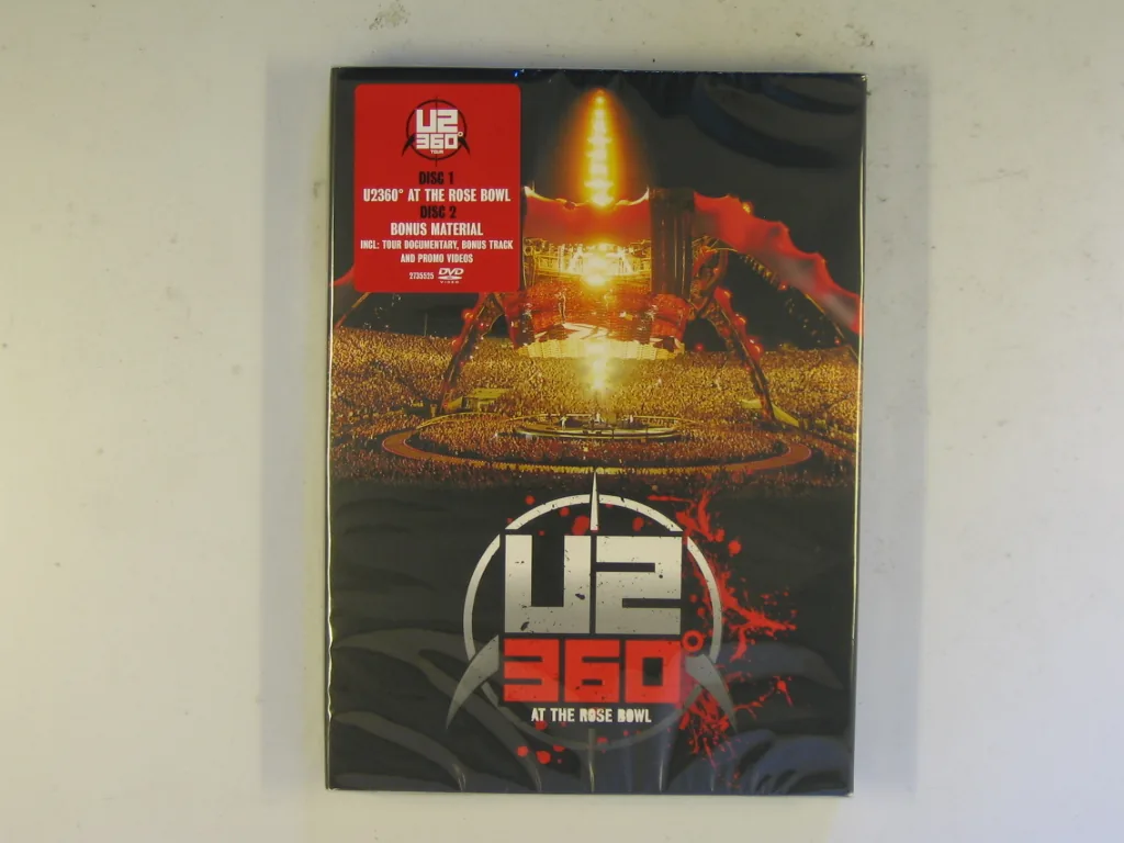 Copertina di U2 360° Live At The Rose Bowl