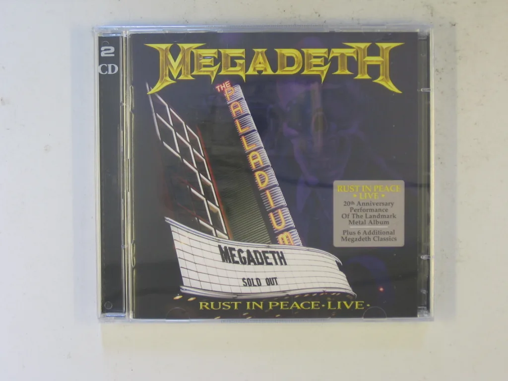 Copertina di Rust In Peace - Live