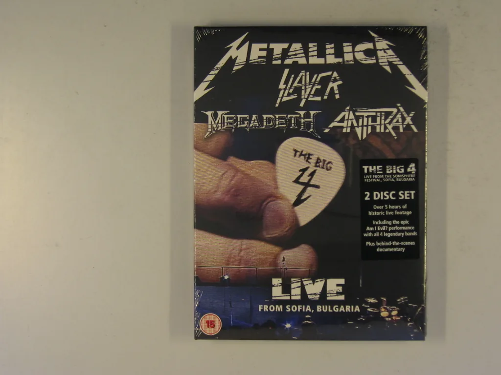 Copertina di Slayer - Megadeth - Anthrax - Live From Sonisphere
