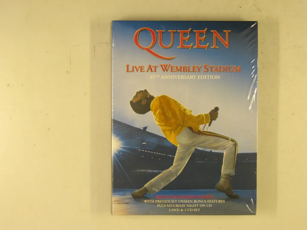 Copertina di Live At Wembley Stadium