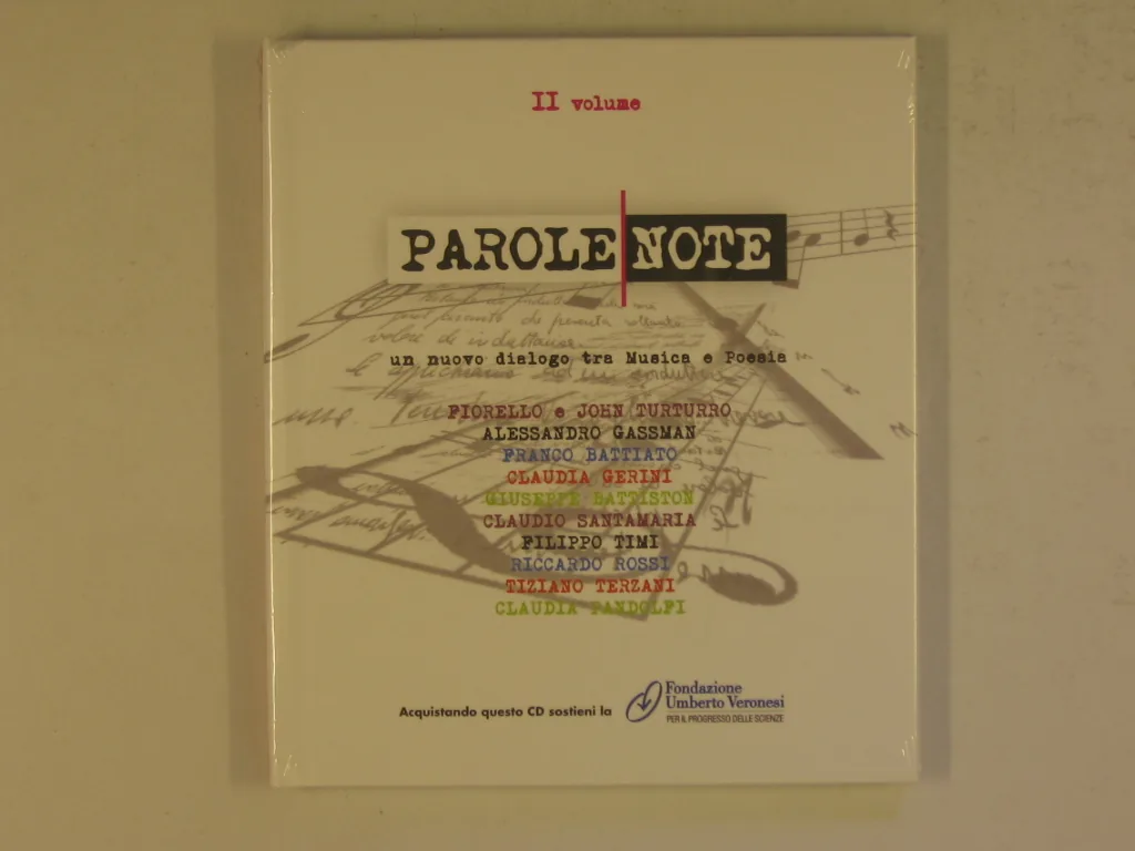 Copertina di Parole Note Vol. I I