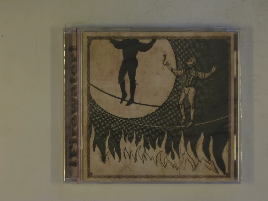 Copertina di The Man On The Burning Tightrope