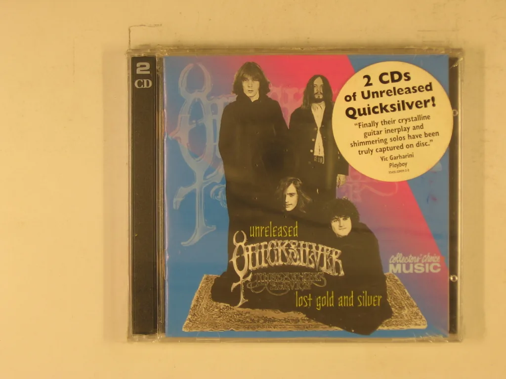 Copertina di Unreleased Quicksilver: Lost Gold And Silver