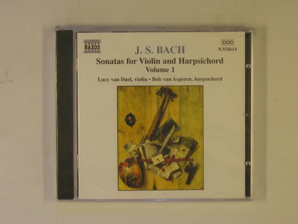 Copertina di Sonatas For Violin And Harpsichord Vol.1