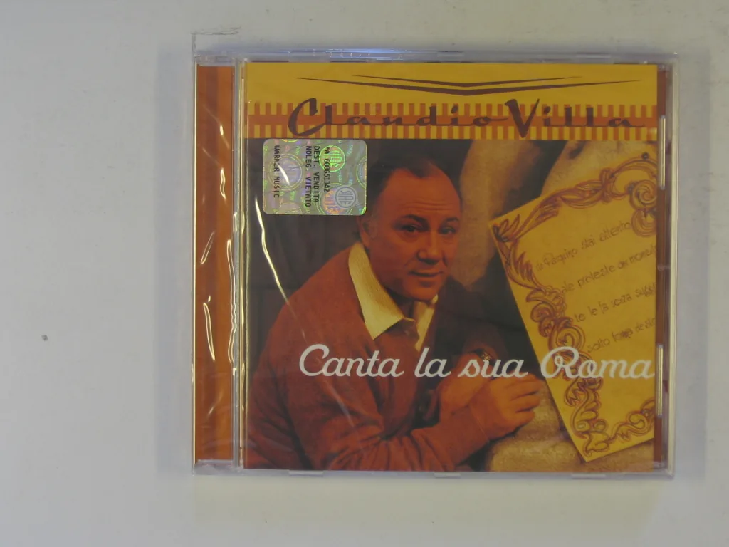 Copertina di Claudio Villa Canta La Sua Roma