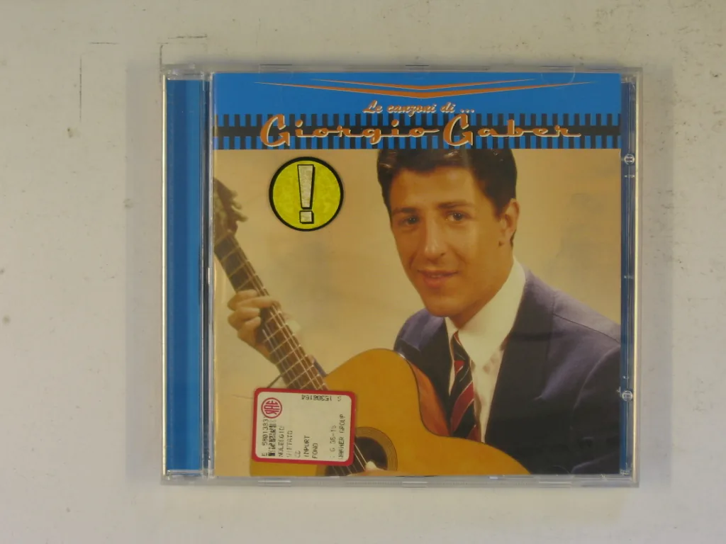 Copertina di Le Canzoni Di... Giorgio Gaber