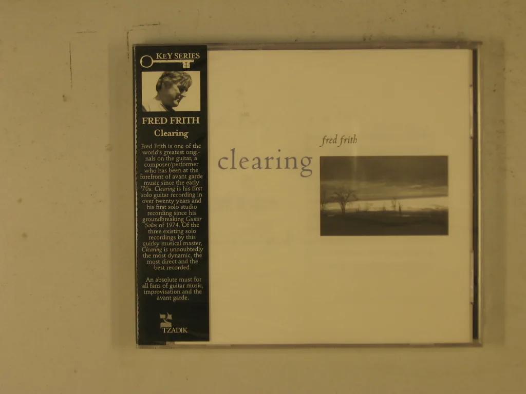 Copertina di Clearing