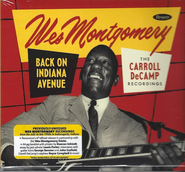 Copertina di Back On Indiana Avenue - The Carroll Decamp Recordings