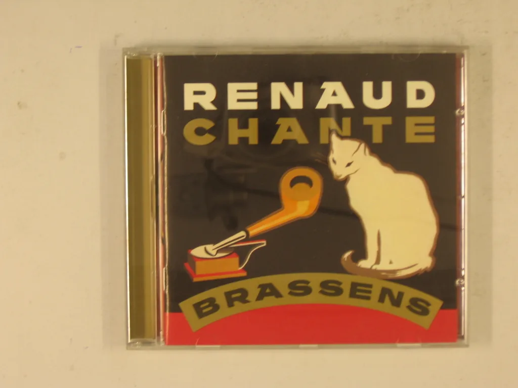 Copertina di Renaud Chante Brassens