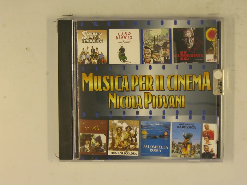 Copertina di Nicola Piovani Per Il Cinema