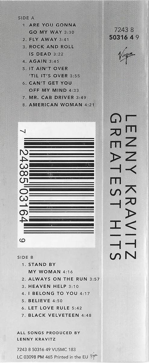 Copertina di Greatest Hits