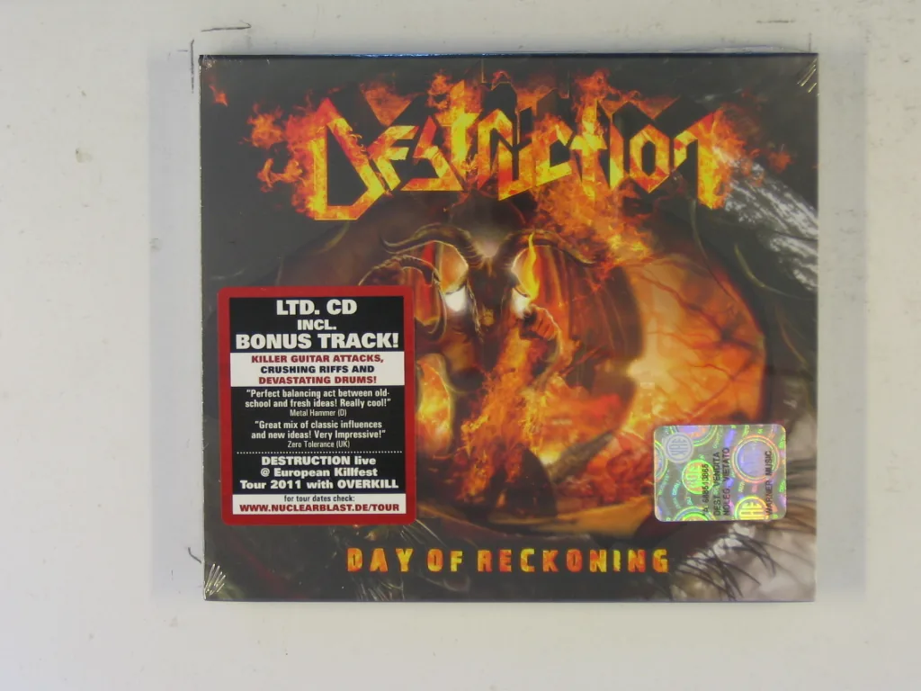 Copertina di Day Of Reckoning
