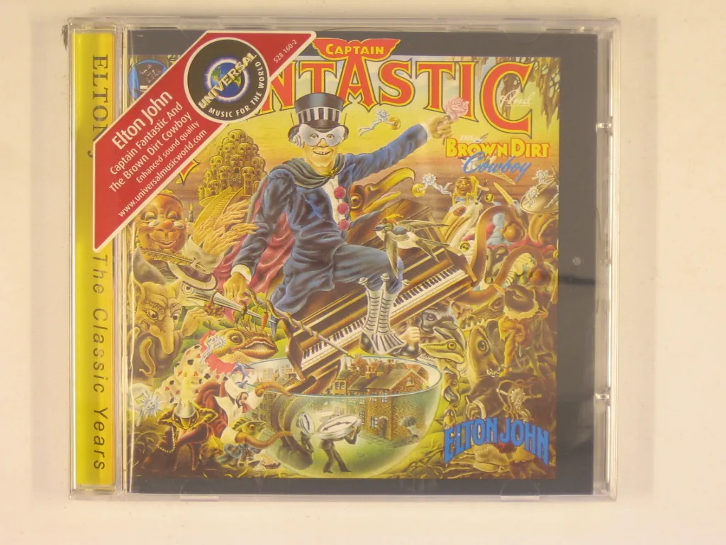 Copertina di Captain Fantastic And The Brown Dirt Cowboy