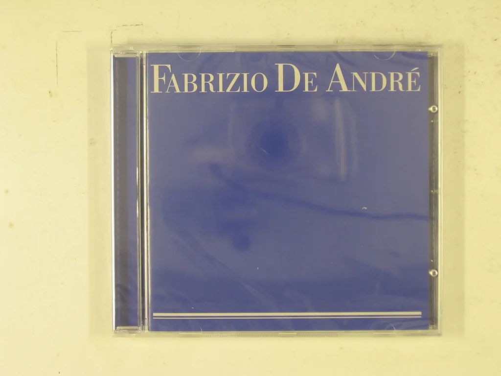 Copertina di Fabrizio De Andre' (Raccolta Blue)