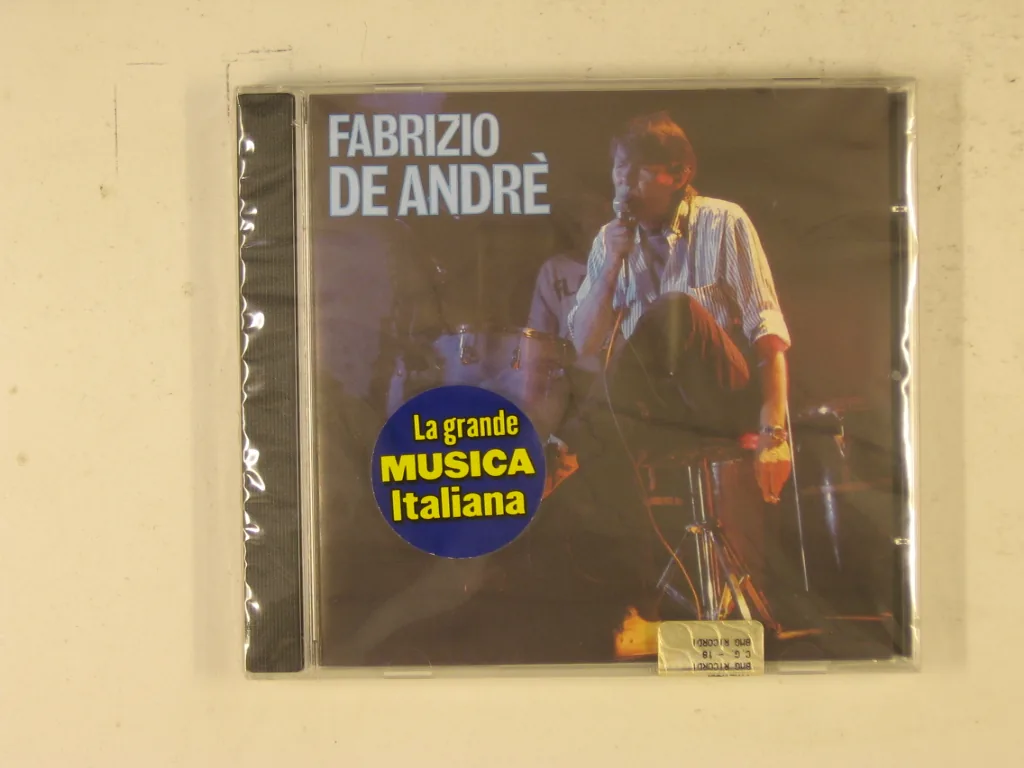 Copertina di Fabrizio De Andre'