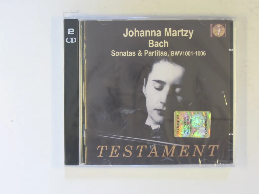 Copertina di Sonatas & Partitas, Bwv1001-1006