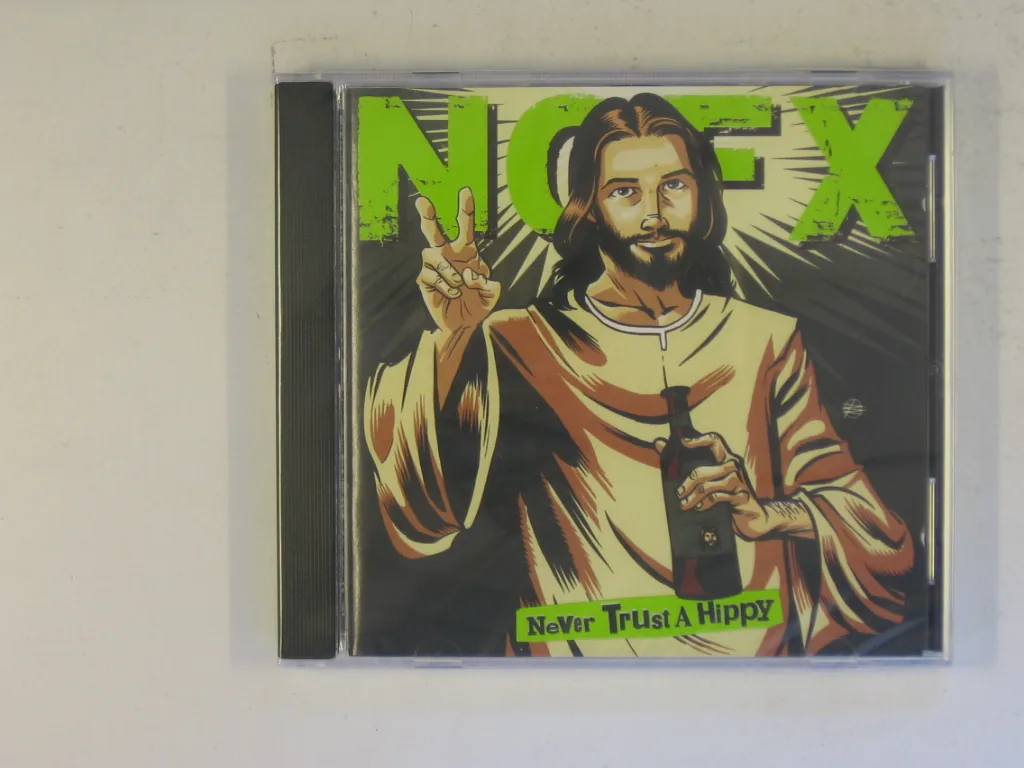 Copertina di Never Trust A Hippy