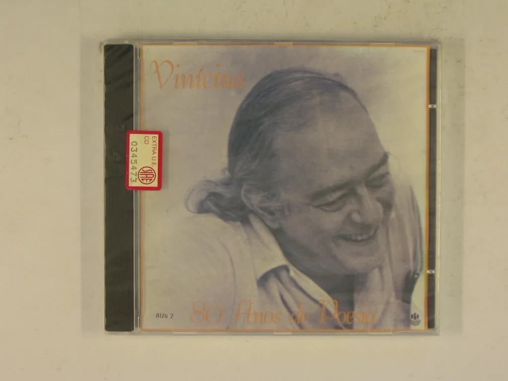 Copertina di Vinicius 80 Anos De Poesia