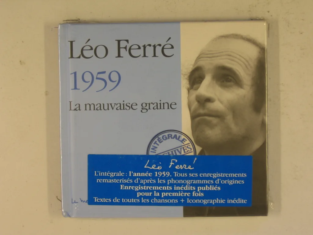 Copertina di 1959 La Mauvaise Graine