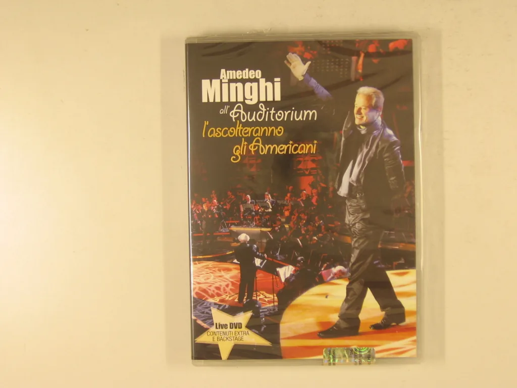 Copertina di Amedeo Minghi All'Auditorium L'Ascolteranno Gli Am
