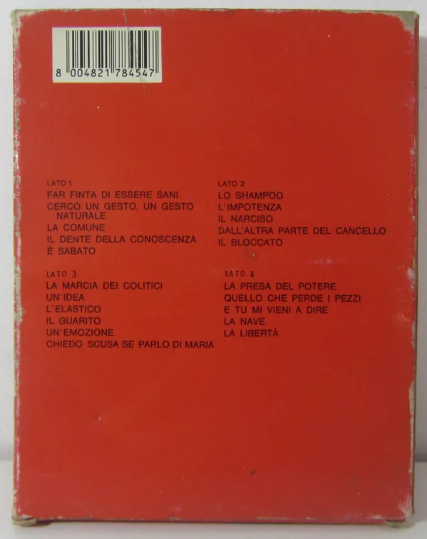 Giorgio Gaber - Far Finta Di Essere Sani - immagine 2