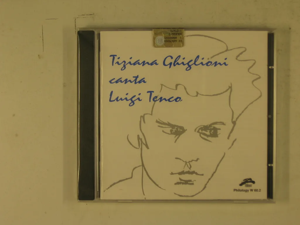Copertina di Tiziana Ghiglioni Canta Luigi Tenco