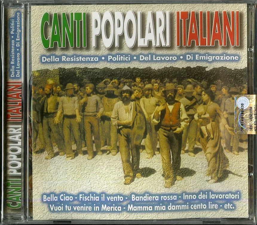 Copertina di Canti Popolari Italiani