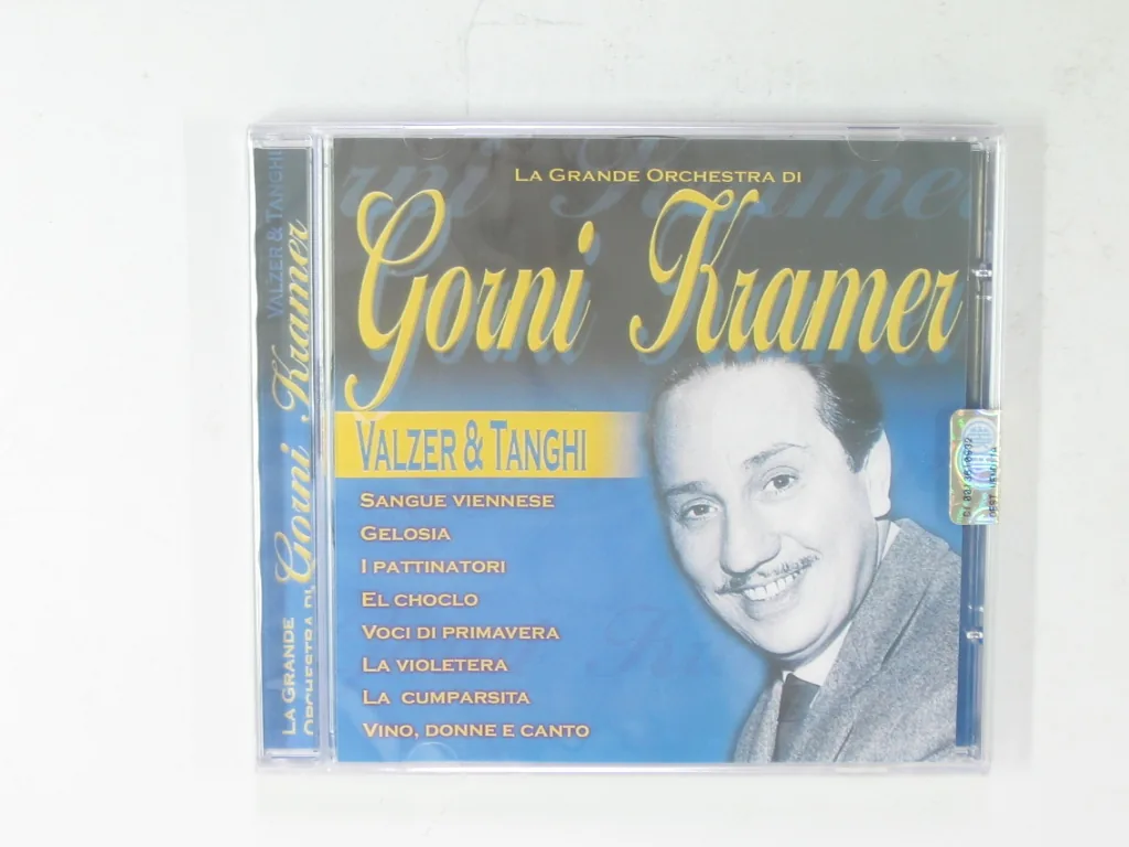 Copertina di Gorni Kramer-Valzer E Tanghi