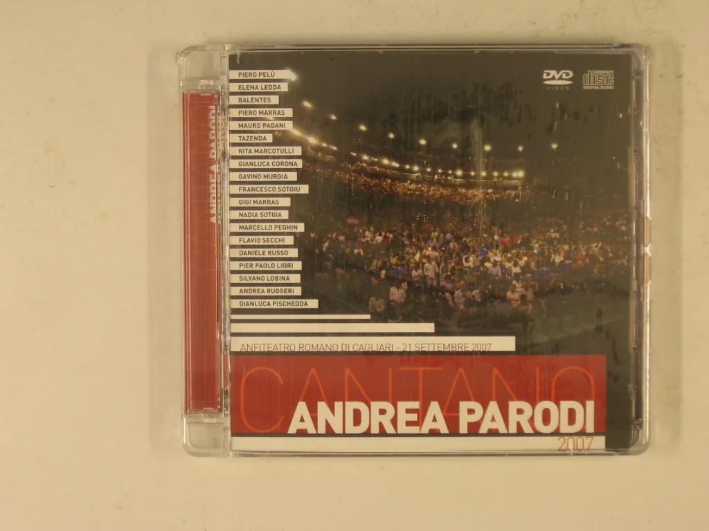 Copertina di Cantano Andrea Parodi 2007