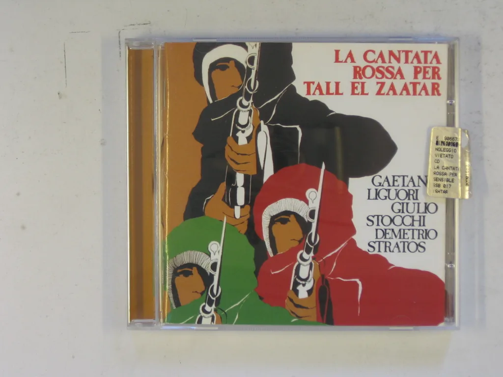 Copertina di La Cantata Rossa Per Tall El Zaatar