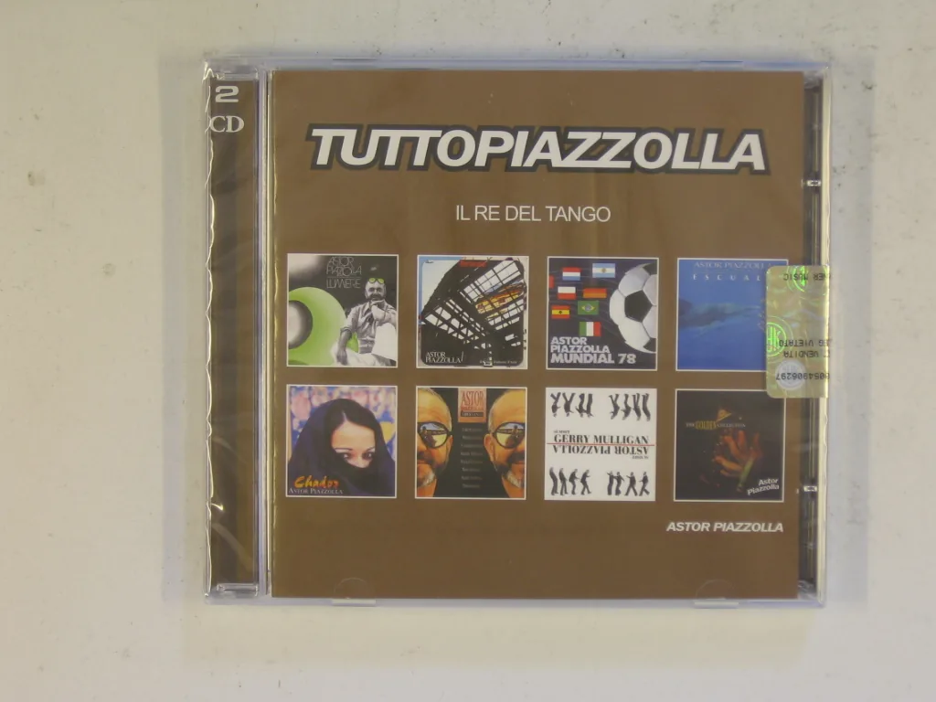 Copertina di Tutto Piazzolla-Il Re Del Tango