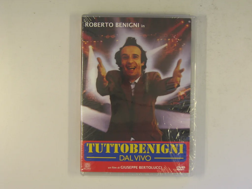 Copertina di Tutto Benigni Dal Vivo