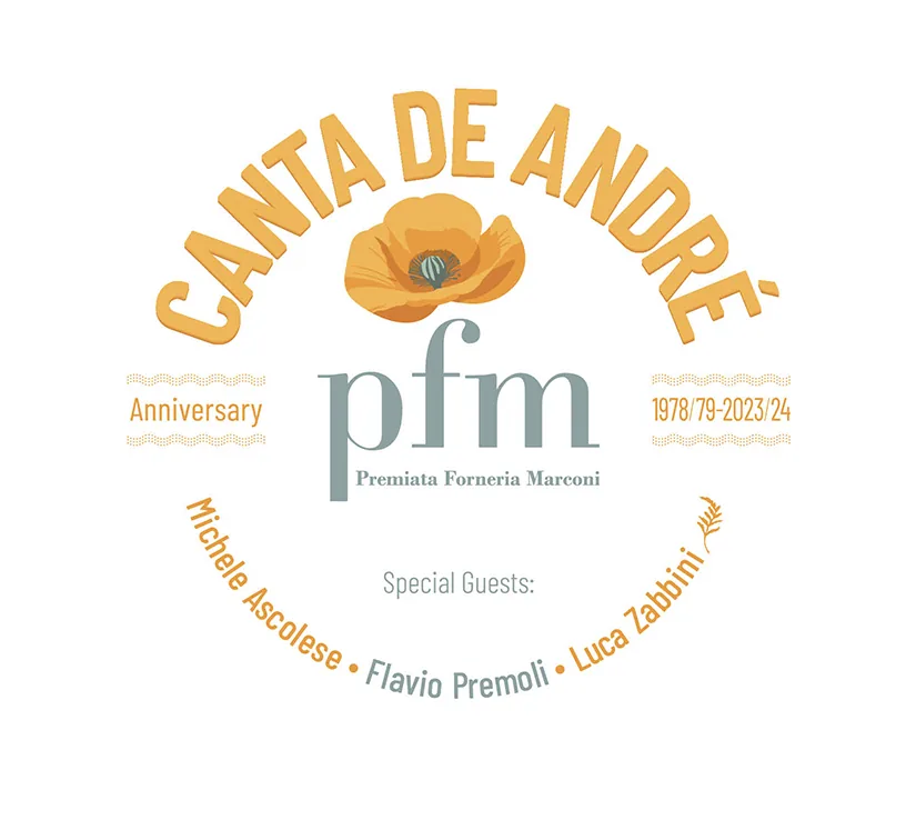 Copertina di Pfm Canta De Andrè Anniversary