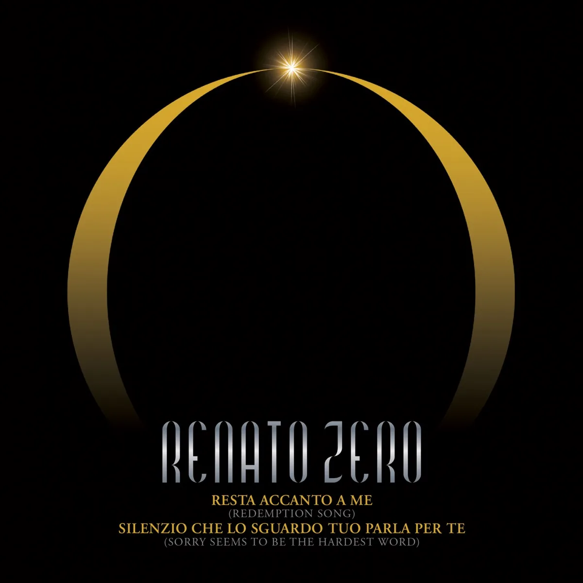 Copertina di Resta Accanto A Me / Silenzio Che Lo Sguardo Tuo Parla Per Te