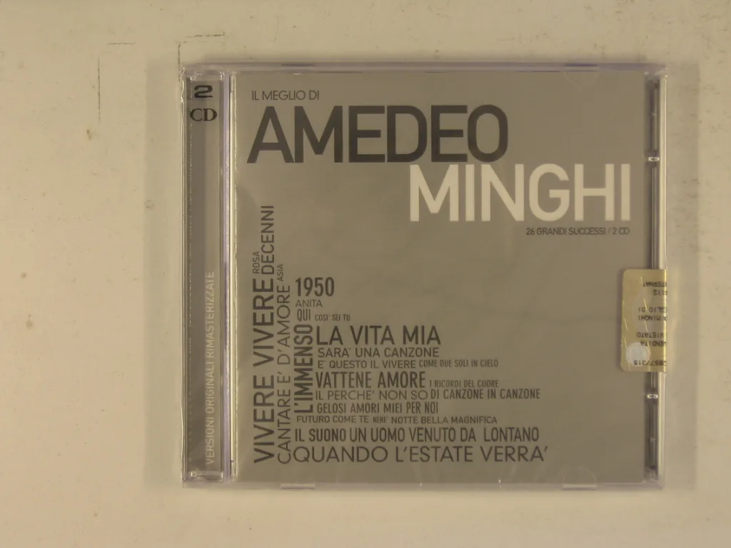 Copertina di Il Meglio Di Amedeo Minghi