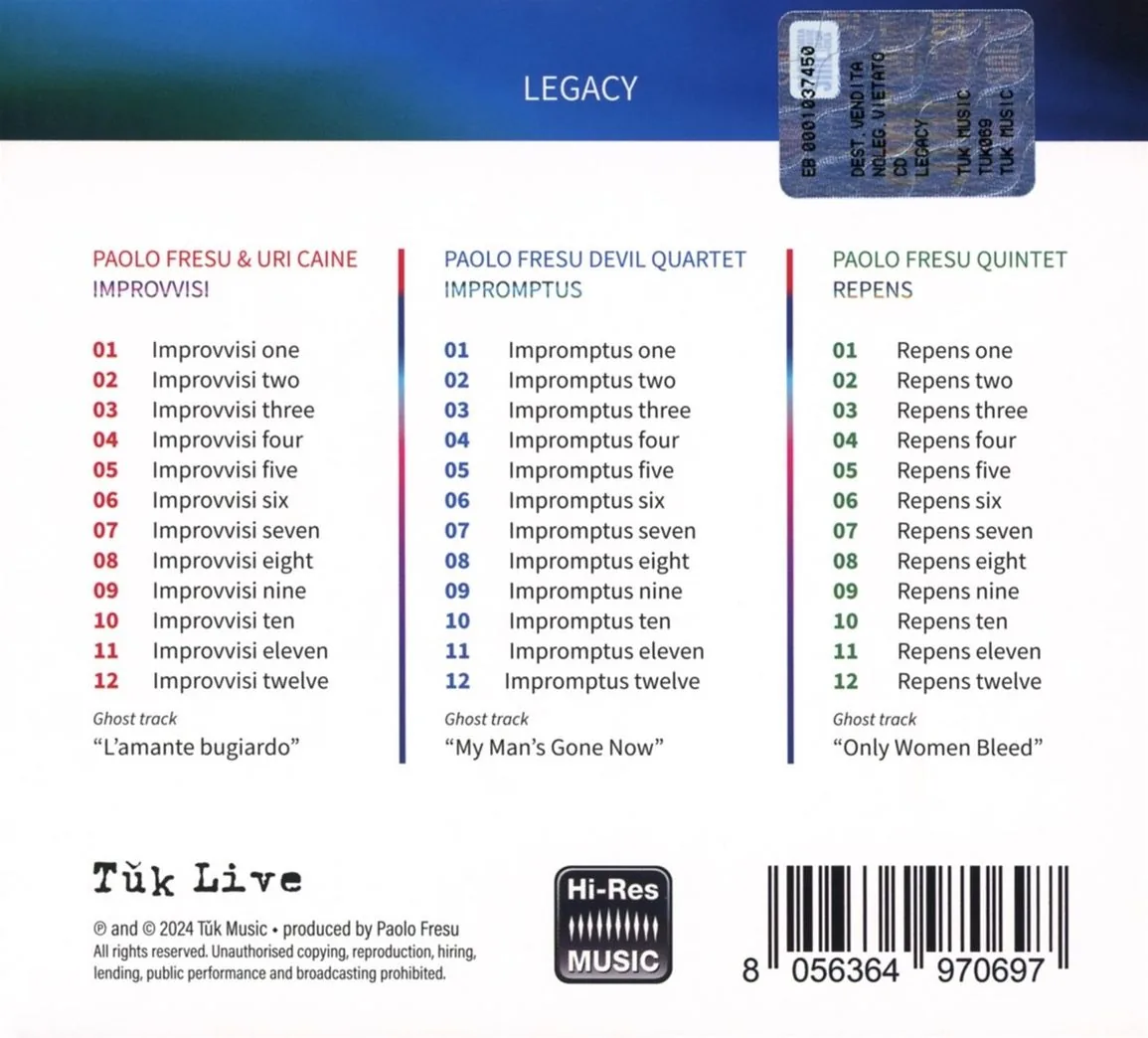Copertina di Legacy