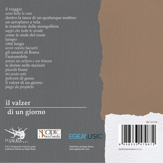 Gianmaria Testa - Il Valzer Di Un Giorno - immagine 2