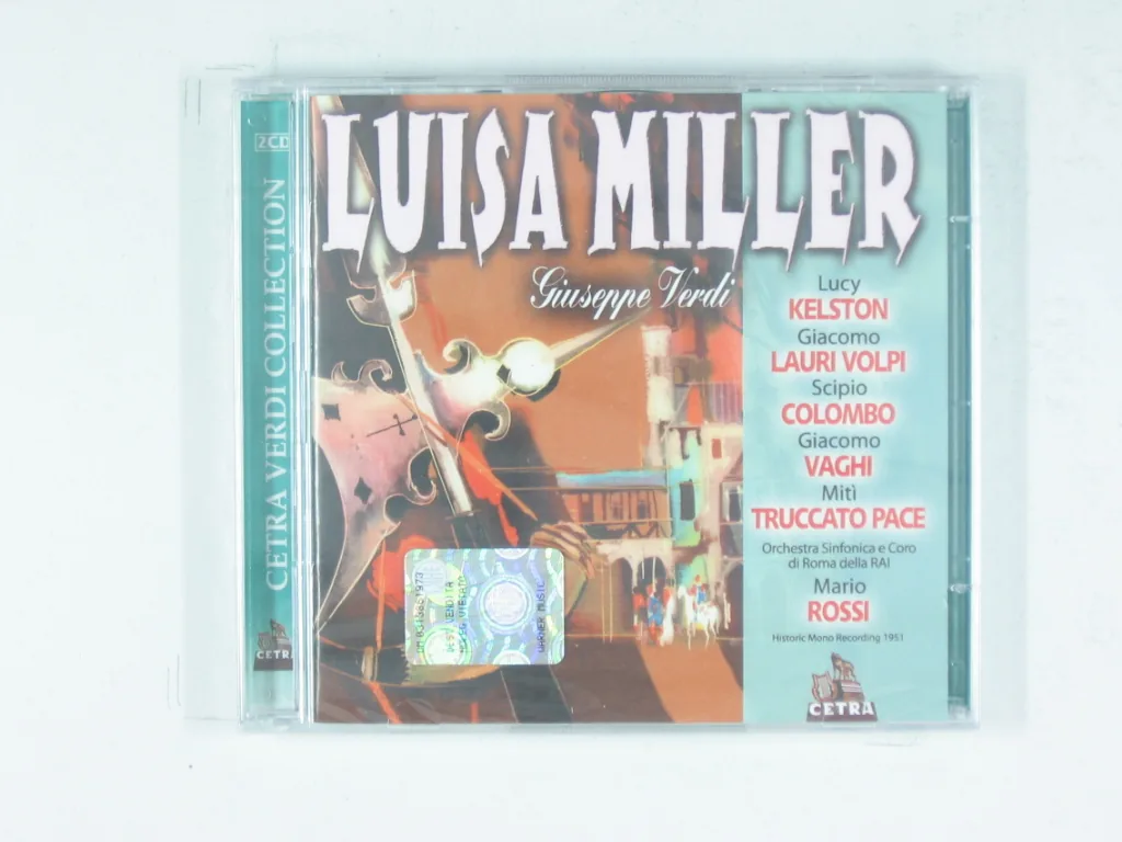 Copertina di Luisa Miller