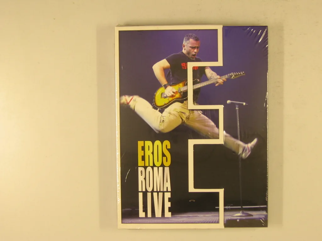 Copertina di Eros Roma Live