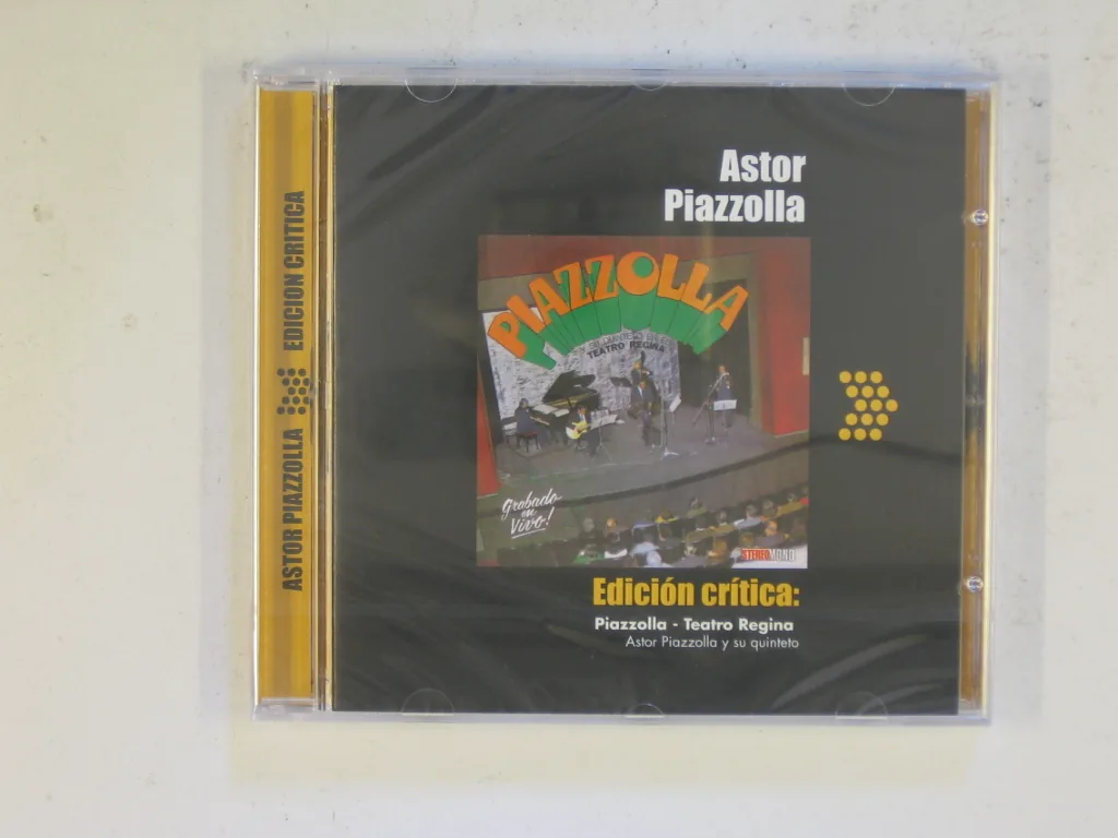 Copertina di Piazzolla-Teatro Regina