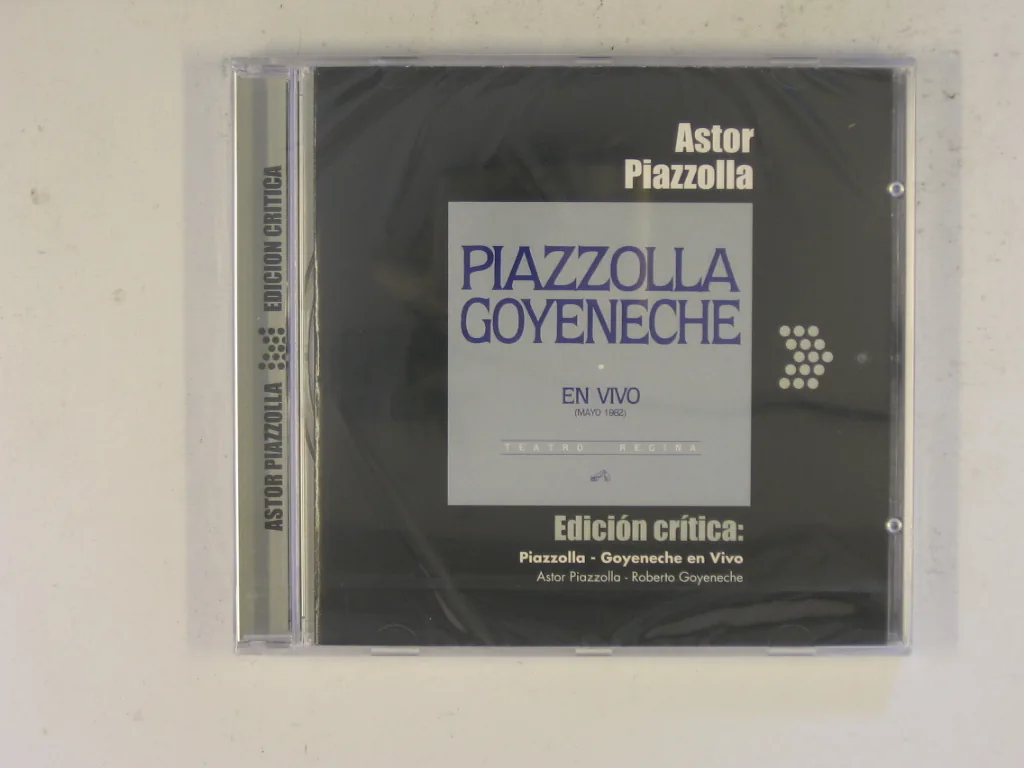 Copertina di Piazzolla-Goyeneche En Vivo