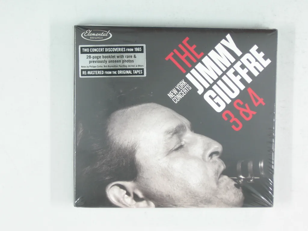 Copertina di The Jimmy Giuffre 3 & 4 New York Concerts