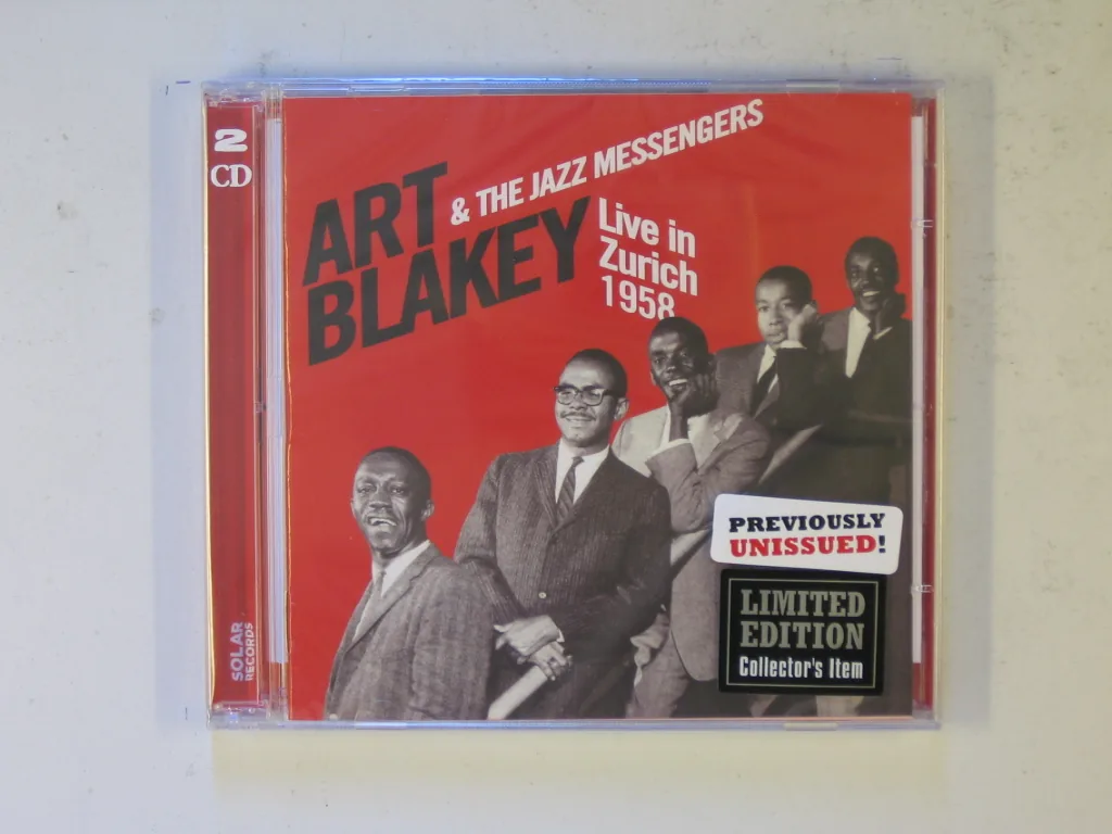 Copertina di Live In Zurich 1958