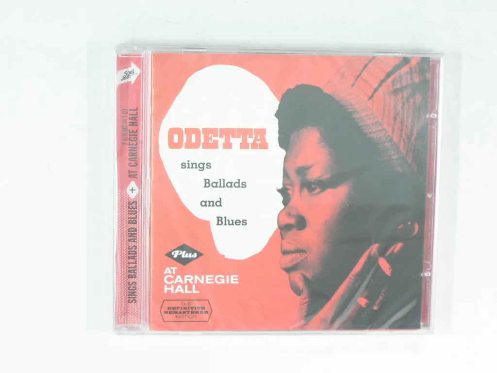 Copertina di Odetta Sings Ballads And Blues-At Carnegie Hall