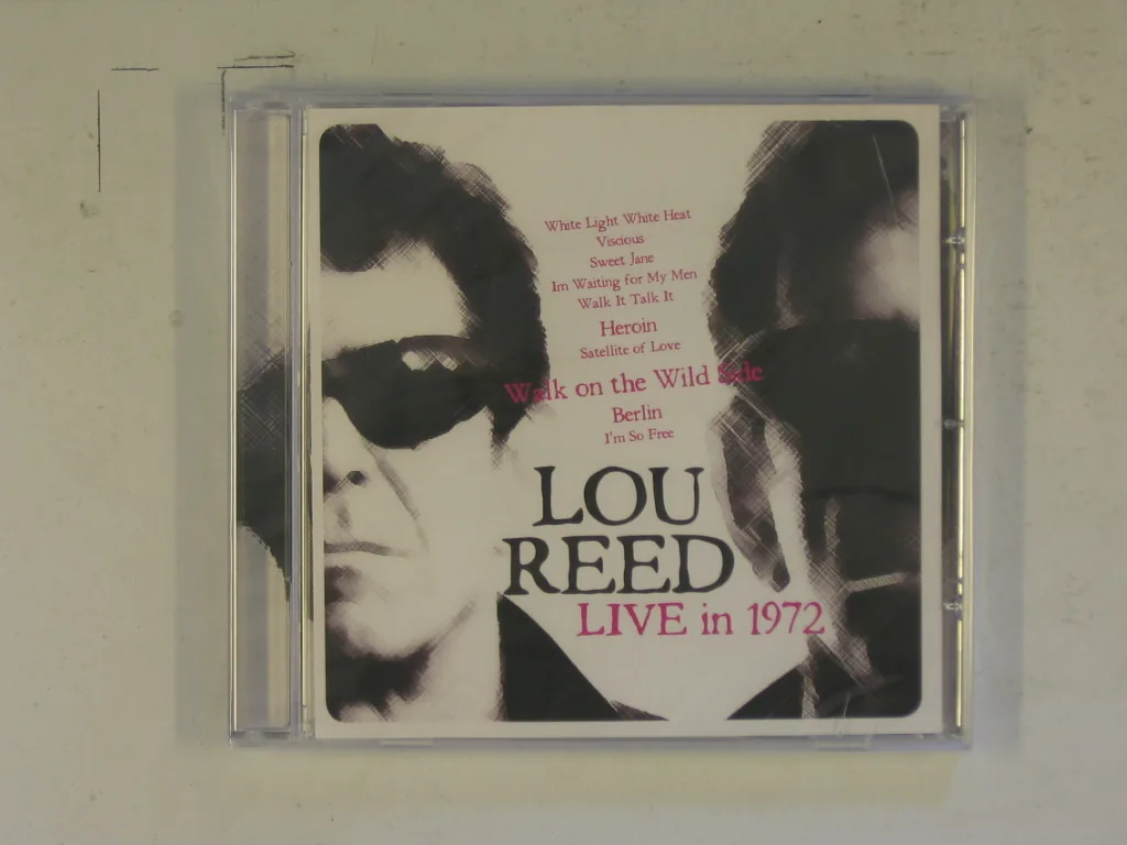 Copertina di Live In 1972
