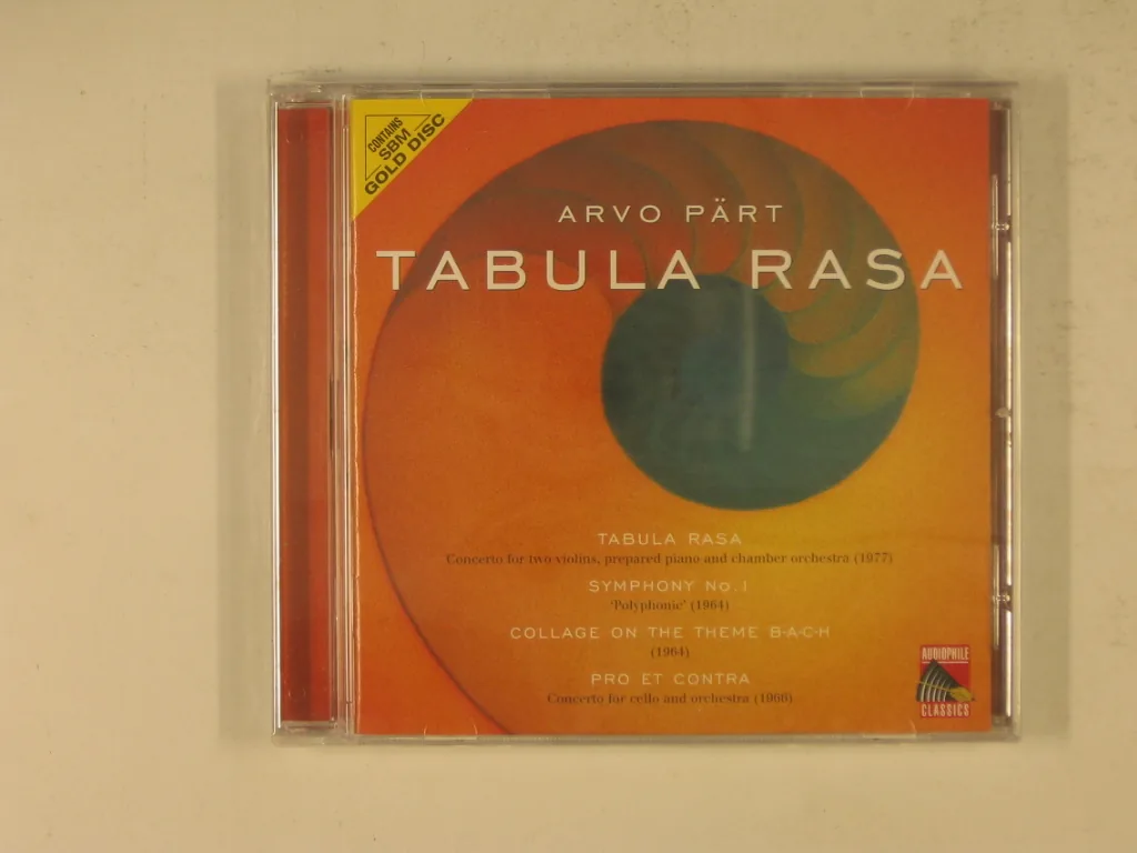 Copertina di Tabula Rasa