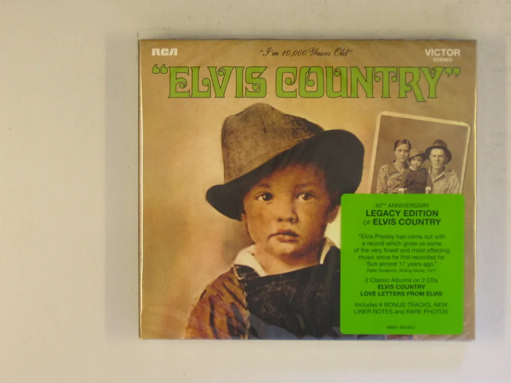 Copertina di Elvis Country
