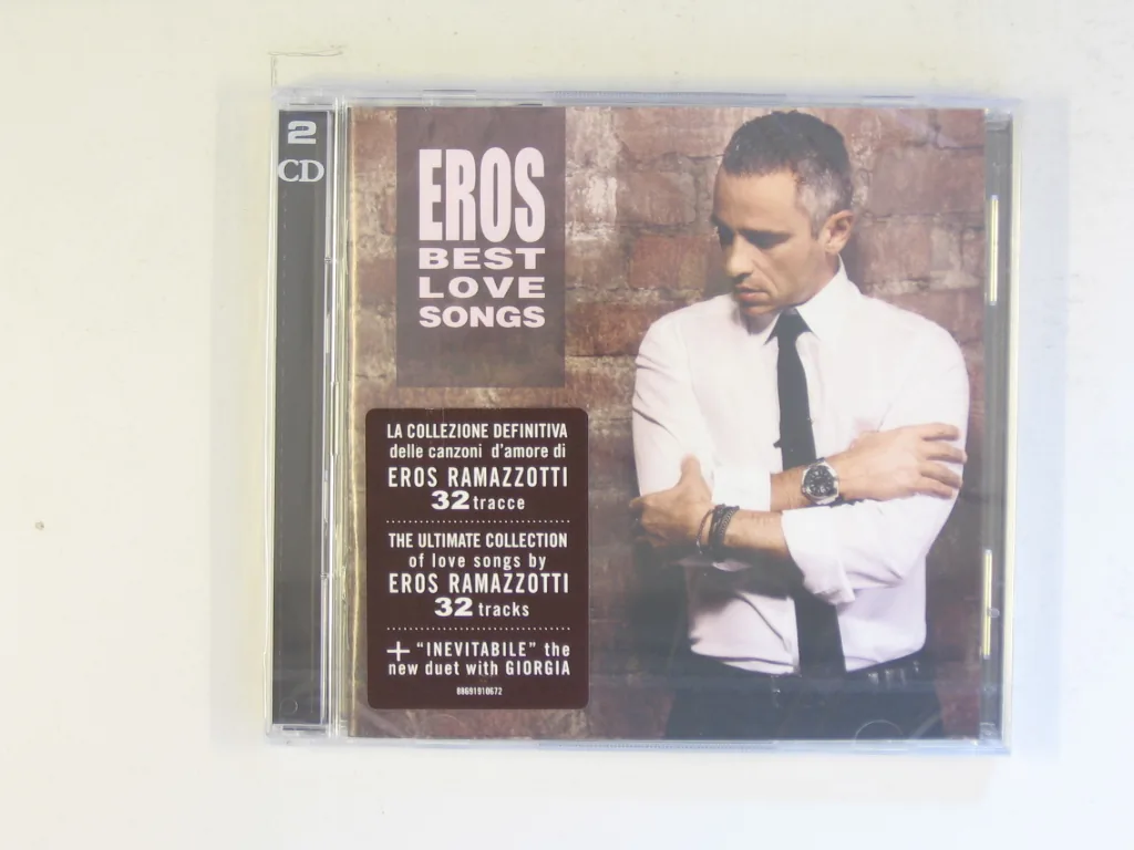 Copertina di Eros Best Love Songs