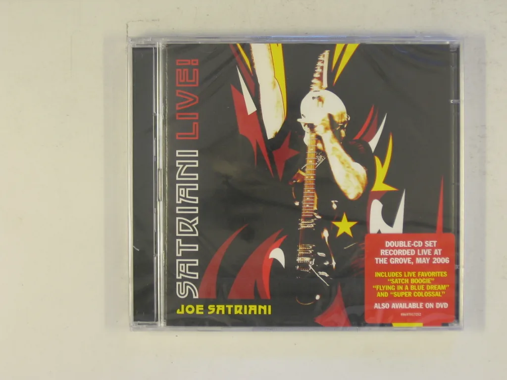 Copertina di Satriani Live!