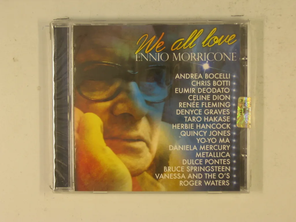 Copertina di We All Love Ennio Morricone